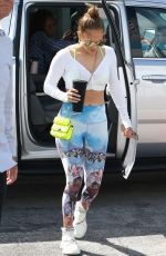 JENNIFER LOPEEZ in Tights Arrives at a Gym in Miami 03/02/2020
