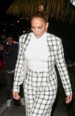 JENNIFER LOPEZ and Alex Rodriguez Leaves San Vicente Bungalows in West Hollywood 03/14/2020