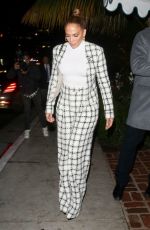 JENNIFER LOPEZ and Alex Rodriguez Leaves San Vicente Bungalows in West Hollywood 03/14/2020