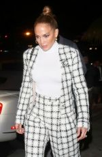 JENNIFER LOPEZ and Alex Rodriguez Leaves San Vicente Bungalows in West Hollywood 03/14/2020