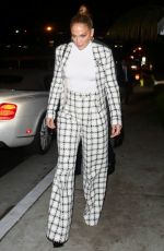 JENNIFER LOPEZ and Alex Rodriguez Leaves San Vicente Bungalows in West Hollywood 03/14/2020