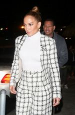 JENNIFER LOPEZ and Alex Rodriguez Leaves San Vicente Bungalows in West Hollywood 03/14/2020