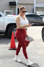 JENNIFER LOPEZ Arrives at a Gym in Miami 03/03/2020