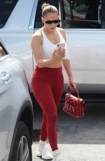 JENNIFER LOPEZ Arrives at a Gym in Miami 03/03/2020