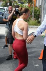 JENNIFER LOPEZ Arrives at a Gym in Miami 03/03/2020