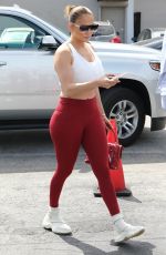JENNIFER LOPEZ Arrives at a Gym in Miami 03/03/2020