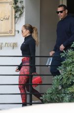 JENNIFER LOPEZ in Tgihts Out in Los Angeles 03/15/2020