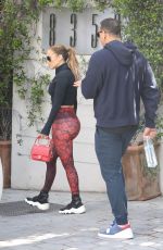 JENNIFER LOPEZ in Tgihts Out in Los Angeles 03/15/2020