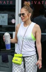 JENNIFER LOPEZ Leaves a Gym in Miami 03/02/2020