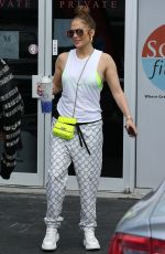 JENNIFER LOPEZ Leaves a Gym in Miami 03/02/2020