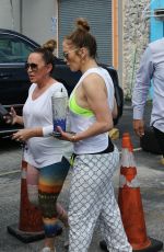 JENNIFER LOPEZ Leaves a Gym in Miami 03/02/2020