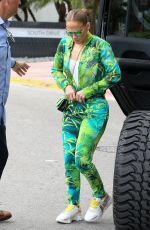 JENNIFER LOPEZ Out for Brunch in Miami 03/01/2020