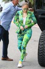 JENNIFER LOPEZ Out for Brunch in Miami 03/01/2020