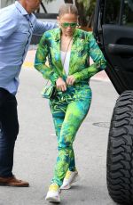 JENNIFER LOPEZ Out for Brunch in Miami 03/01/2020