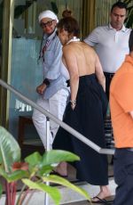 JENNIFER LOPEZ Out for Lunch in Miami 03/04/2020