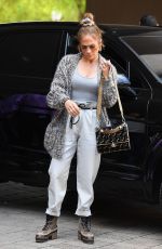 JENNIFER LOPEZ Out for Lunch in Miami 03/07/2020