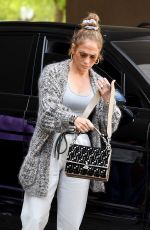 JENNIFER LOPEZ Out for Lunch in Miami 03/07/2020