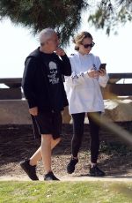 JENNIFER MEYER Out with Her Father Ronald in Los Angeles 03/29/2020