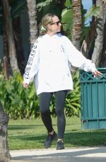 JENNIFER MEYER Out with Her Father Ronald in Los Angeles 03/29/2020