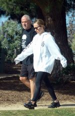 JENNIFER MEYER Out with Her Father Ronald in Los Angeles 03/29/2020