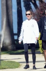 JENNIFER MEYER Out with Her Father Ronald in Los Angeles 03/29/2020
