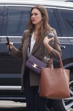 JESSICA ALBA Arrives at a Meeting in Beverly Hills 03/06/2020