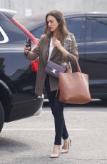 JESSICA ALBA Arrives at a Meeting in Beverly Hills 03/06/2020