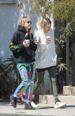 JESSICA and ASHLEY HART Out in Los Angeles 03/26/2020