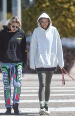 JESSICA and ASHLEY HART Out in Los Angeles 03/26/2020