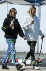 JESSICA and ASHLEY HART Out in Los Angeles 03/26/2020
