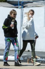 JESSICA and ASHLEY HART Out in Los Angeles 03/26/2020
