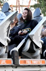 JESSIE J at Six Flags Magic Mountain in Los Angeles 02/26/2020