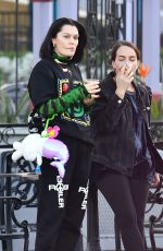 JESSIE J at Six Flags Magic Mountain in Los Angeles 02/26/2020