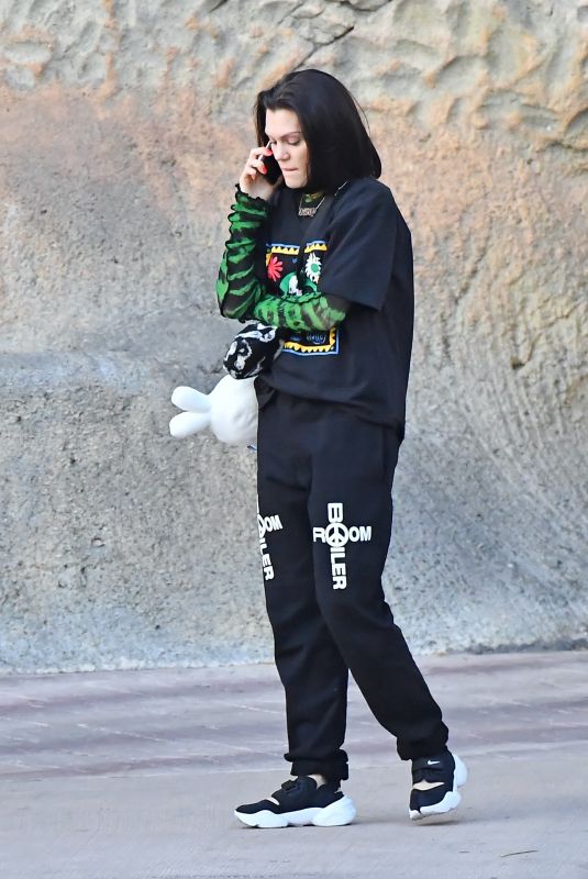 JESSIE J at Six Flags Magic Mountain in Los Angeles 02/26/2020
