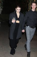 JOEY KING Arrives at Monot show during Paris Fashion Week 29.02.2020 