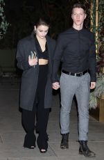 JOEY KING Arrives at Monot show during Paris Fashion Week 29.02.2020 
