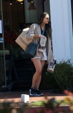 JORDANA BREWSTER in Shorts Out Shopping in Pacific Palisades 03/21/2020