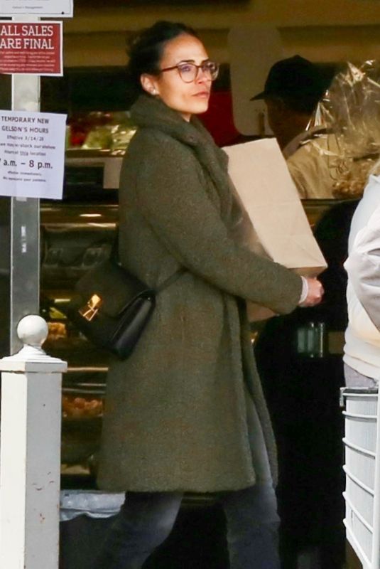 JORDANA BREWSTER Shopping at Gelson