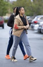 JORDYN WOODS Out Shopping in Calabasas 03/01/2020