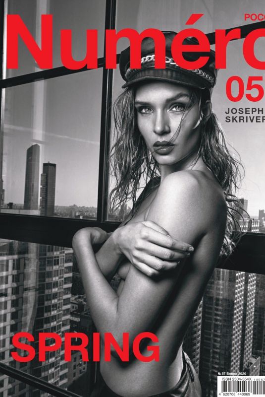 JOSEPHINE SKRIVER in Numero Magaziine, Russia Spring 2020