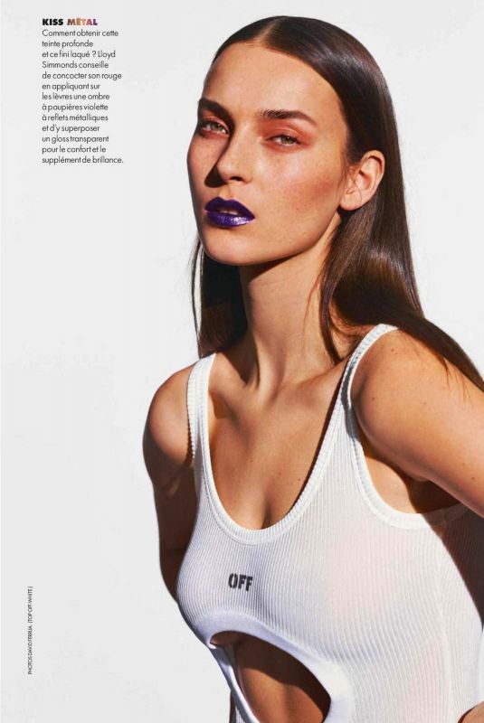 JULIA BERGSHOEFF in Elle Magazine, France March 2020