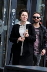 JULIA GOULDING and Jack Shepard Out in Manchester 03/11/2020