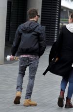 JULIA GOULDING and Jack Shepard Out in Manchester 03/11/2020
