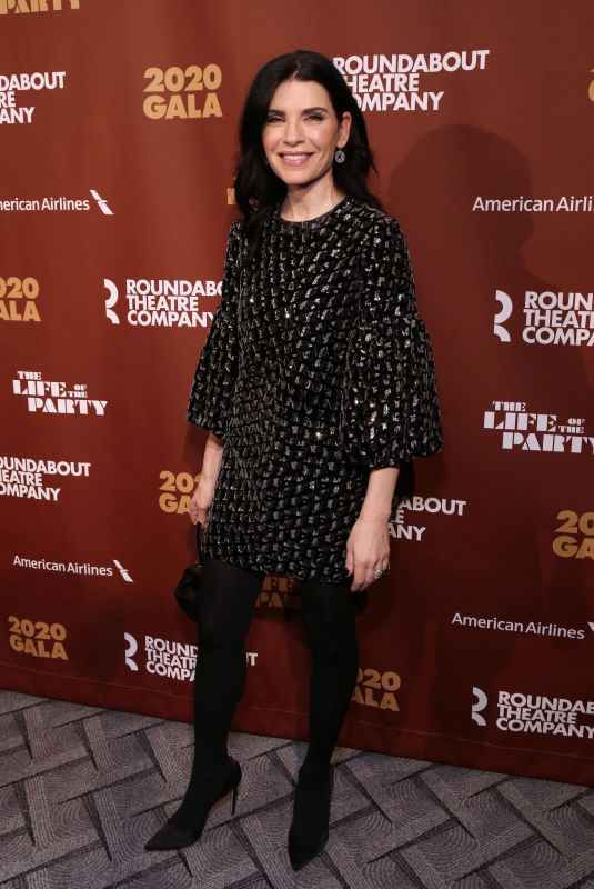 JULIANNA MARGUILES at Roundabout Theater’s 2020 Gala in New York 03/02 ...
