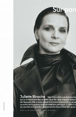 JULIETTE BINOCHE in Marie Claire Magazine, France April 2020