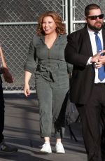 JUSTINA MACHADO Arrives at Jimmy Kimmel Live!