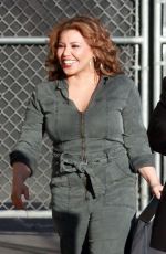 JUSTINA MACHADO Arrives at Jimmy Kimmel Live!