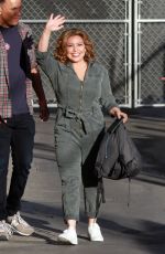JUSTINA MACHADO Arrives at Jimmy Kimmel Live!
