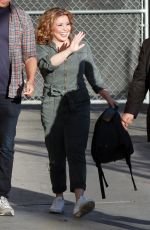 JUSTINA MACHADO Arrives at Jimmy Kimmel Live!