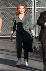 JUSTINA MACHADO Arrives at Jimmy Kimmel Live!